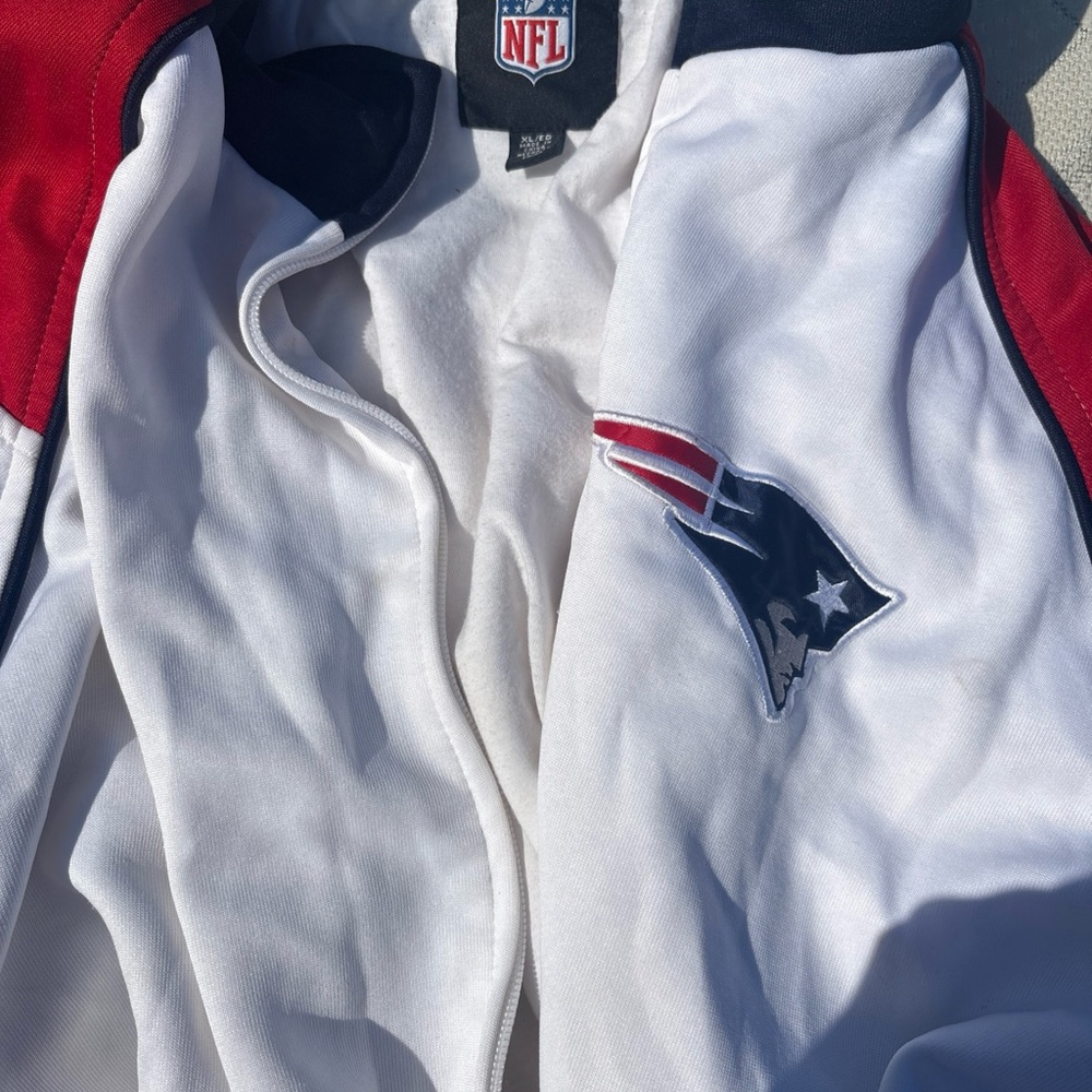 NFL Team Logo Red and White Jacket